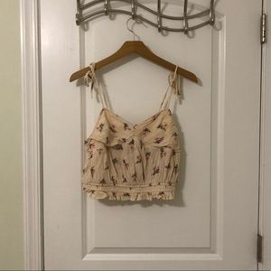 American Eagle floral cami